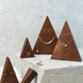 Pyramidendreieck Holz Display Stand Set Set